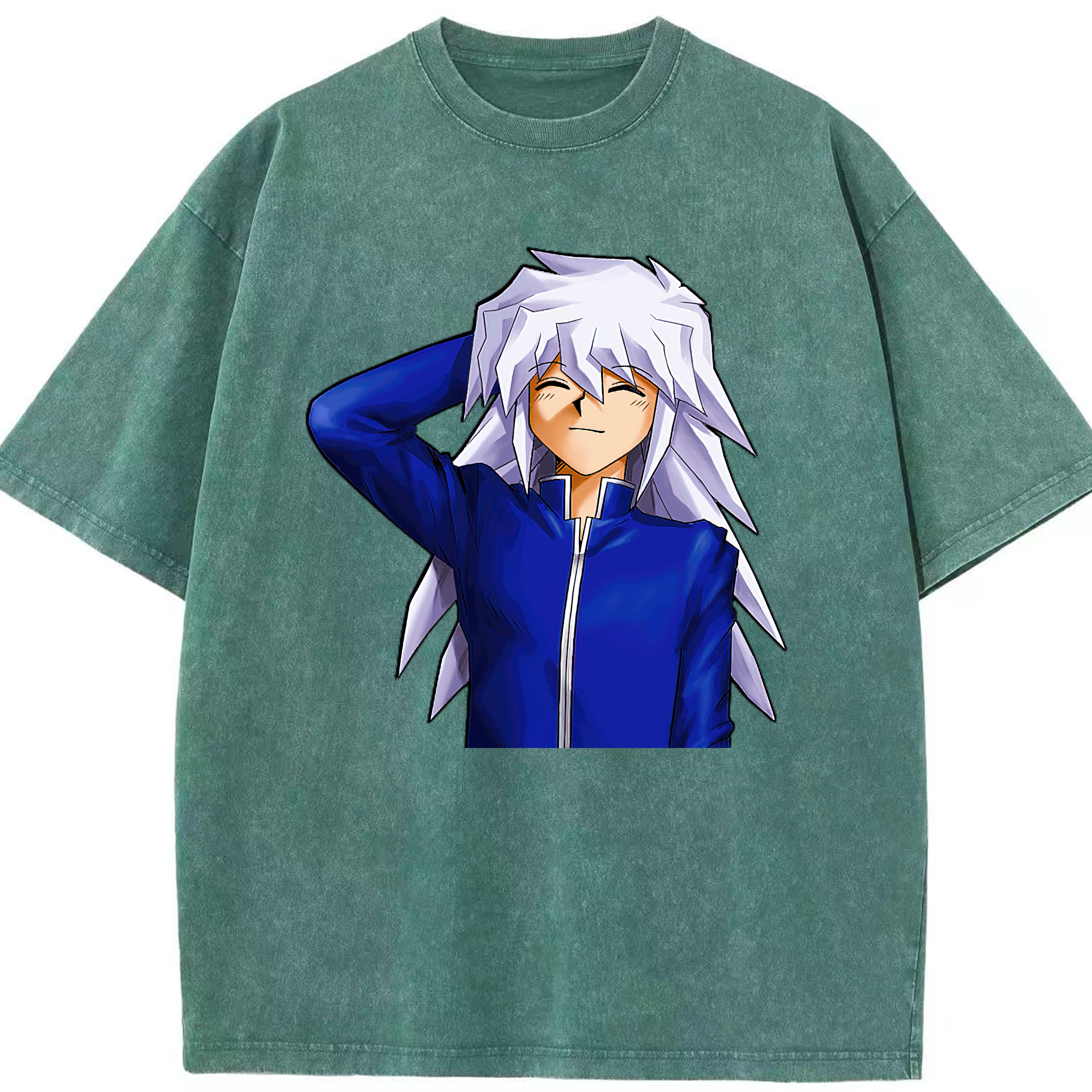 （画像用） 遊☆戯☆王 Yu-Gi-Oh! 綿100% ヴィンテージ風 半袖Tシャツ（フロントプリント）